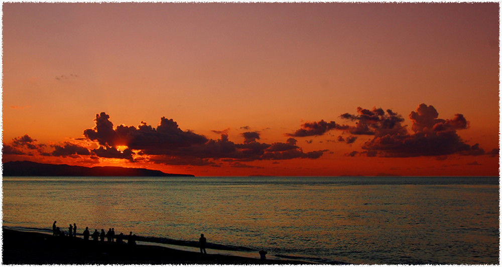 TRAMONTO VISTO DA BAGNARA CALABRA 2