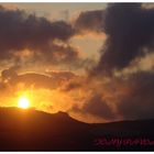 TRAMONTO VISTO DA SCLAFANI BAGNI ( PA)