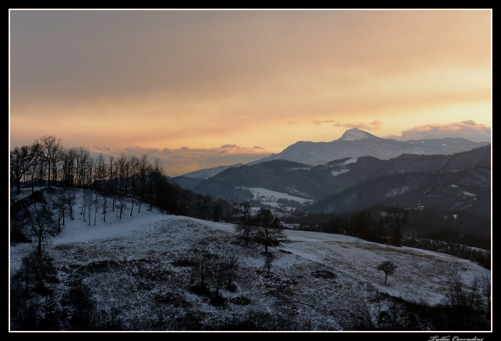 tramonto.sull'ultma neve.. (speriamo! )