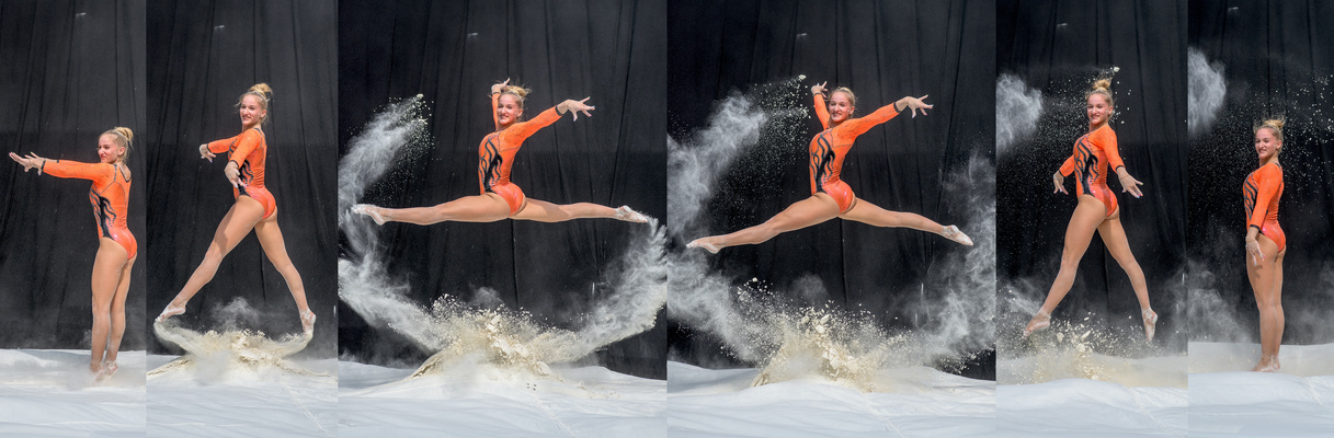 Trampolinspringen - Sprungverlauf