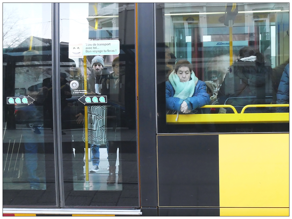 Tramway en hiver 