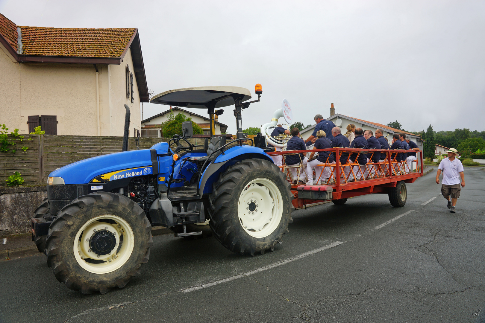 Tranport en commun pour la Fanfare !!!!!!