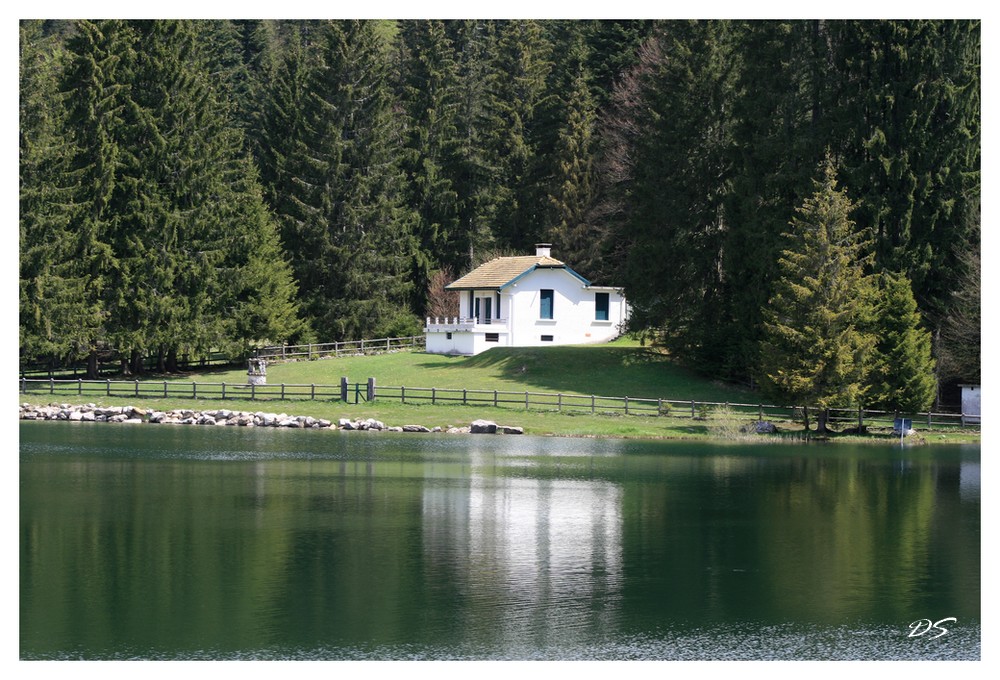 tranquilitée au lac Genin