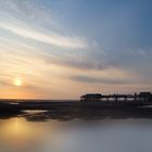 tranquility at Blackpool beach