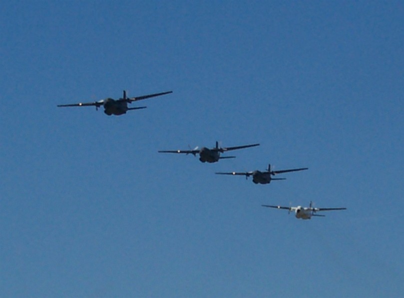 Transall 50+50(0000) in Formation