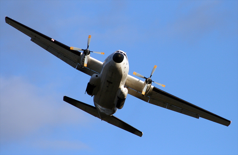 Transall C-160 vom LTG 62 kurz nach dem Start