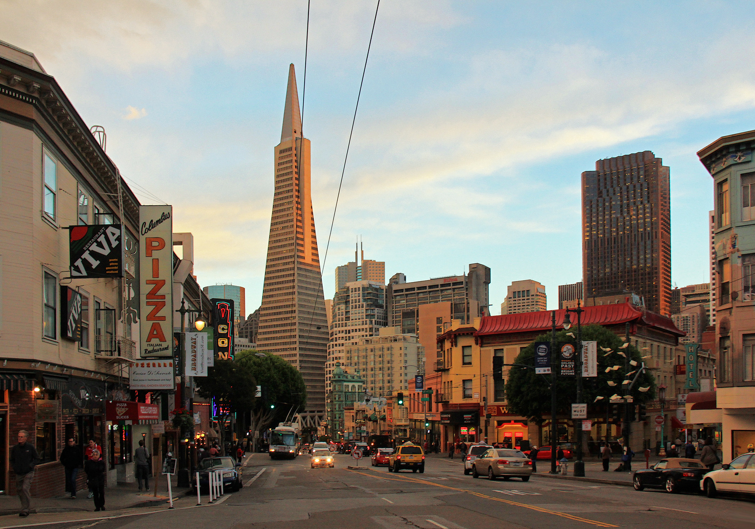 Transamerica Building und Columbus Tower