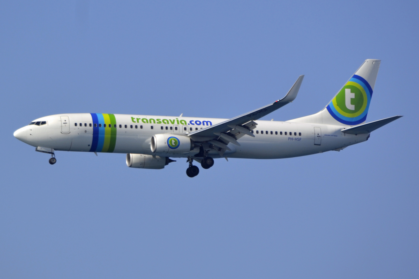 Transavia im Anflug auf Heraklion