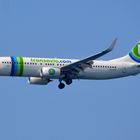 Transavia im Anflug auf Heraklion