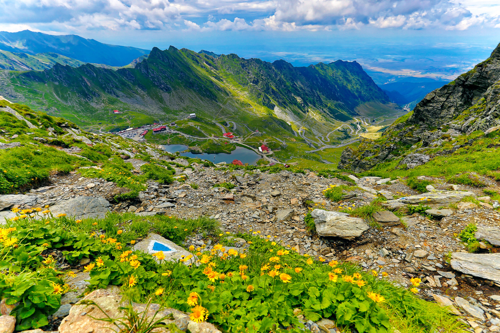 Transfagarasan, Fogarascher Gebirge, Siebenbürgen, Rumänien