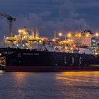 Transgas Force am späten Abend