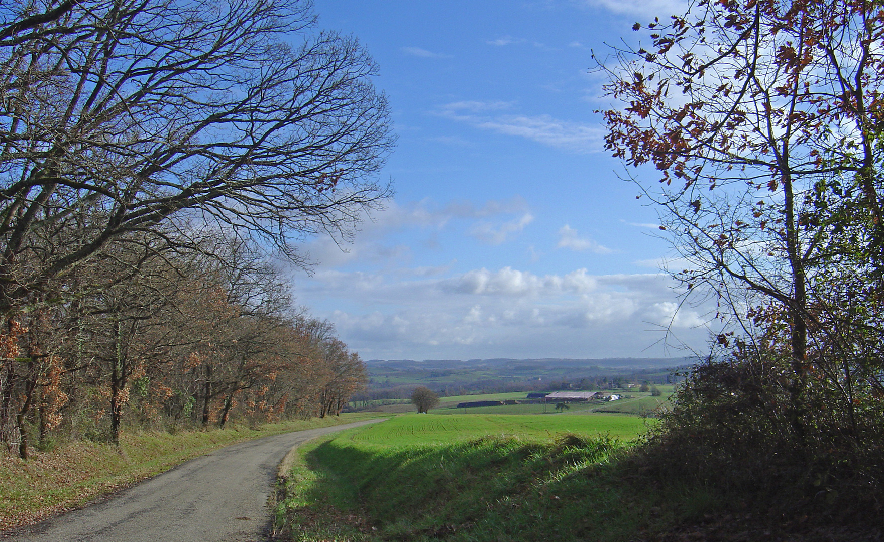 Transition hiver-printemps dans le Gers