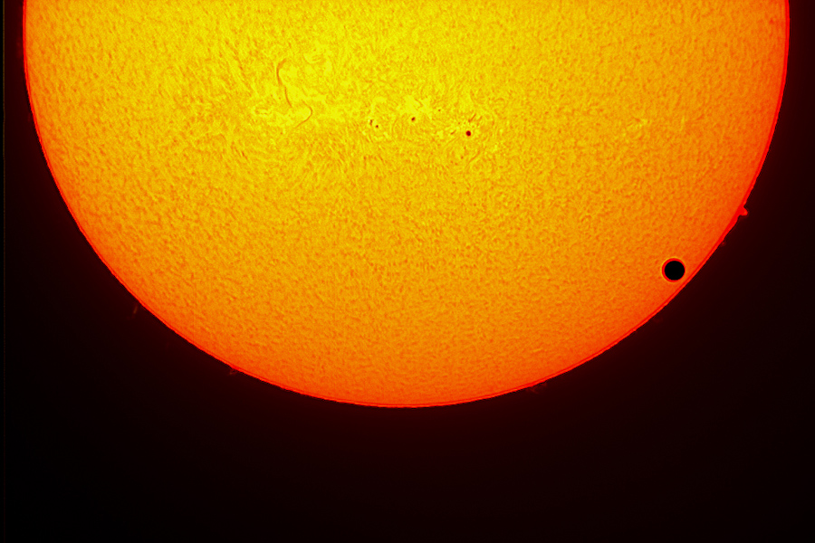 Transito di Venere sul Sole, 6 Giugno 2012
