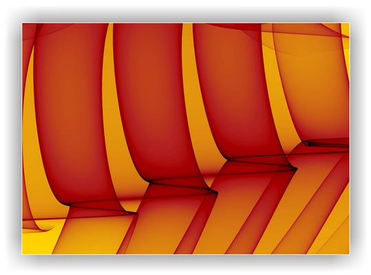 Transparente Stoffbahnen