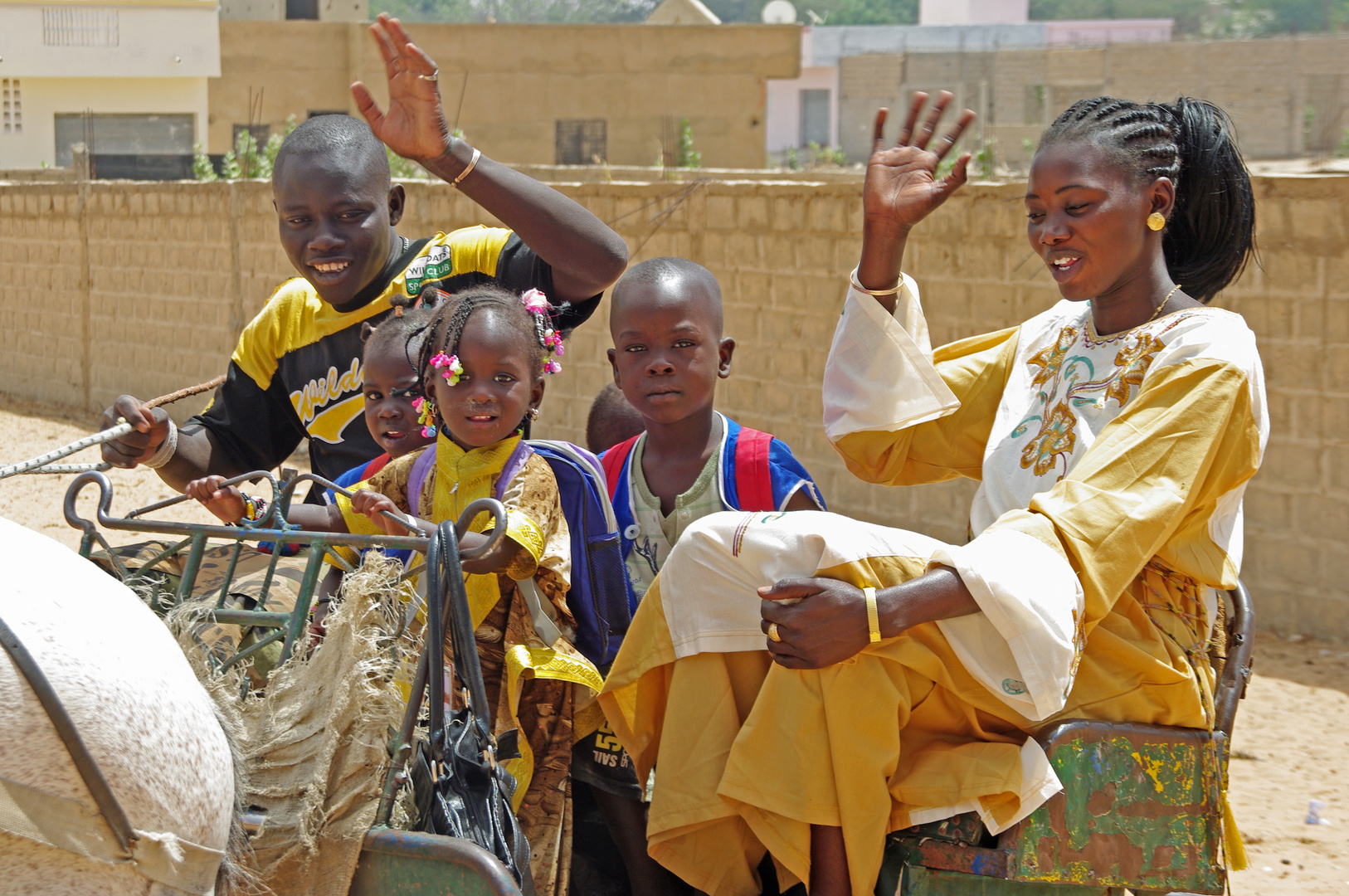 Transport im Senegal 4: Familienkutsche