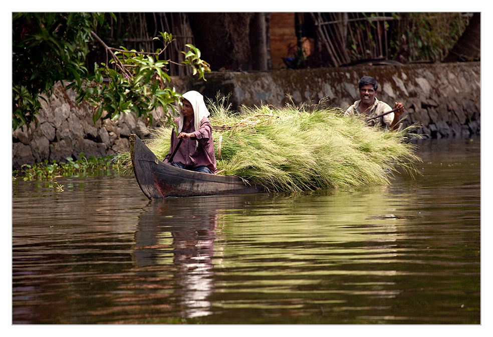 Transport in den Backwaters/Transport in the Backwaters