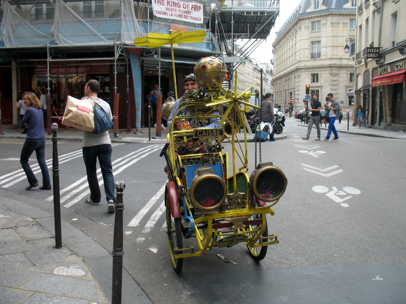 Transport insolite dans Paris !