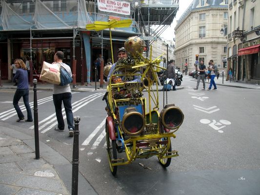 Transport insolite dans Paris !