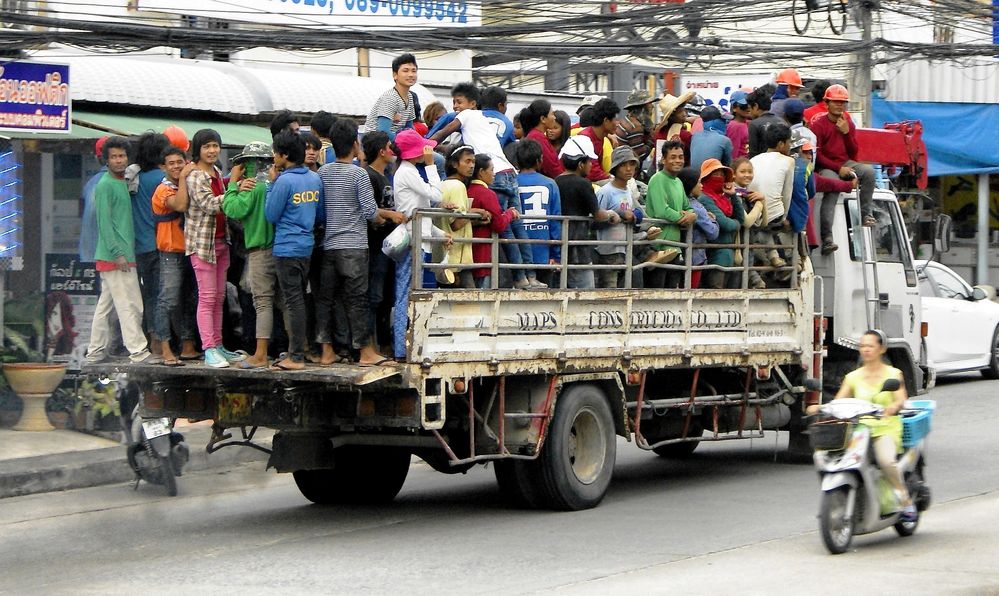 Transport Problem gelöst -- Ost-Pattaya