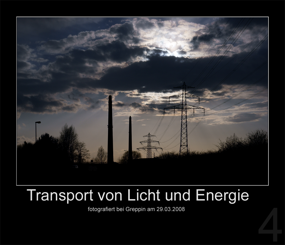 Transport von Licht und Energie