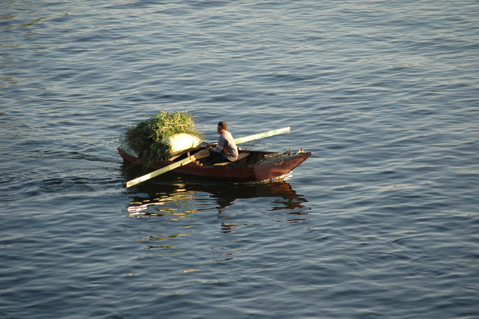 Transportmittel auf dem Nil