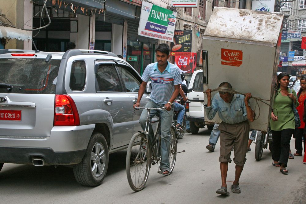 Transportmittel in Nepal von mamarazzimo 