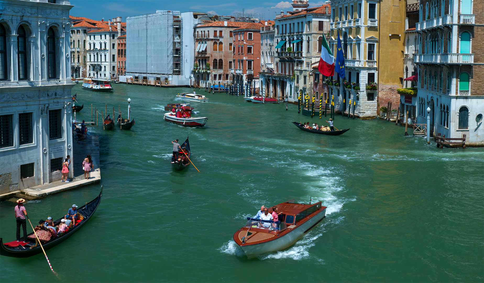 Transportmittel in Venedig