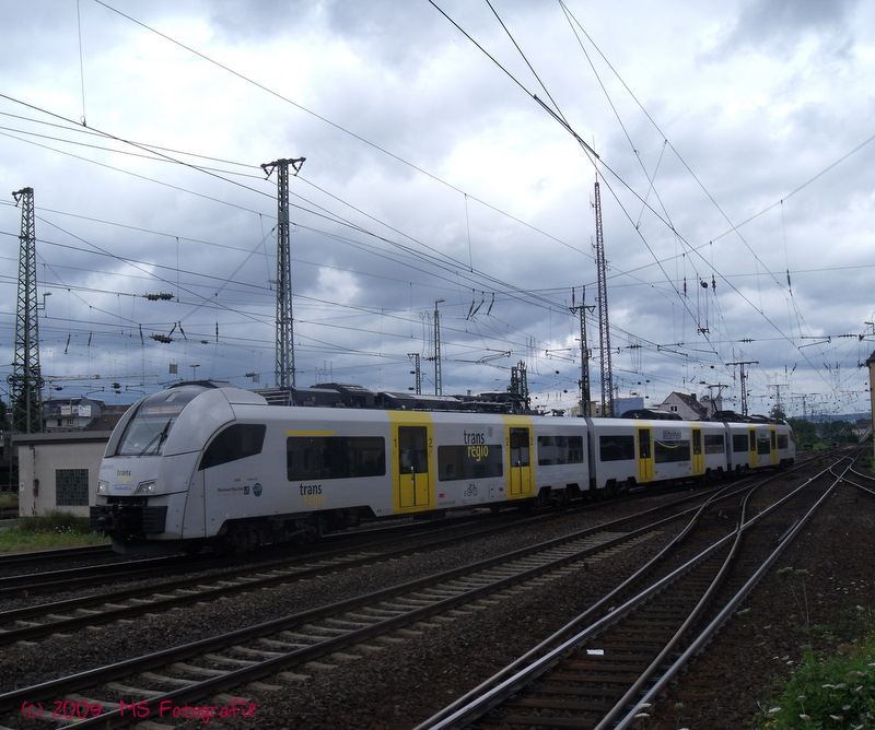 TransRegio MRB 26 Einfahrt Koblenz Hbf