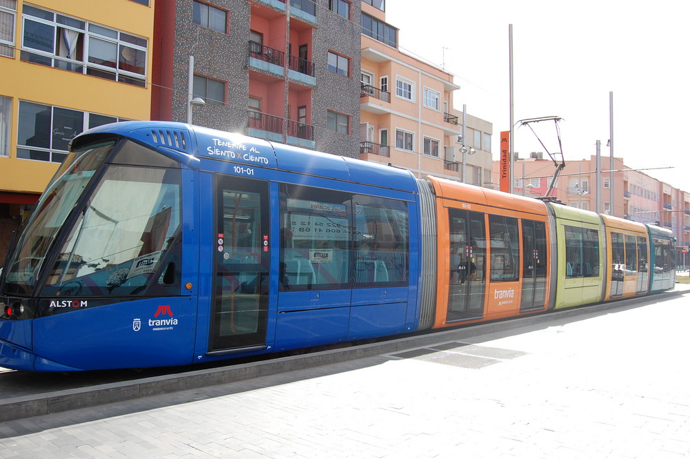 Tranvia en San Cristobal de La Laguna ( Tenerife)