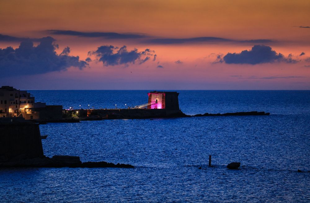 Trapani am Abend