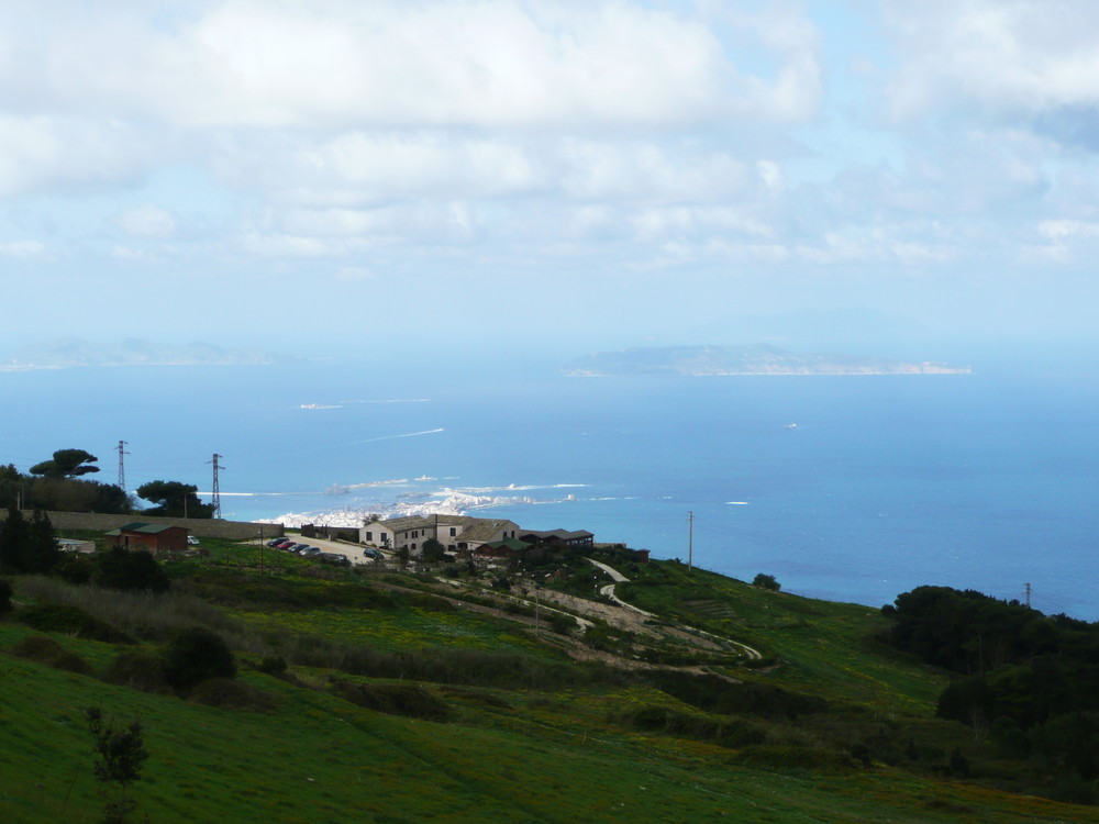 Trapani-Die Inseln dort, man muß schon hin.........