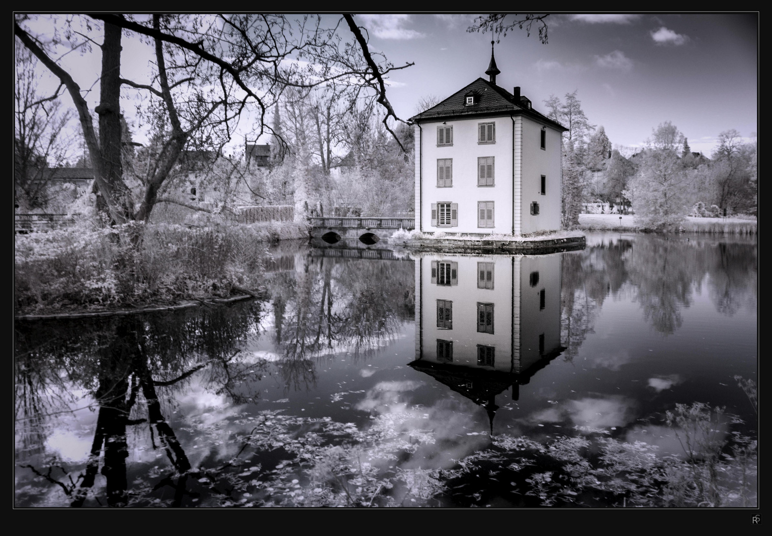 Trappenseeschloss Rückseite