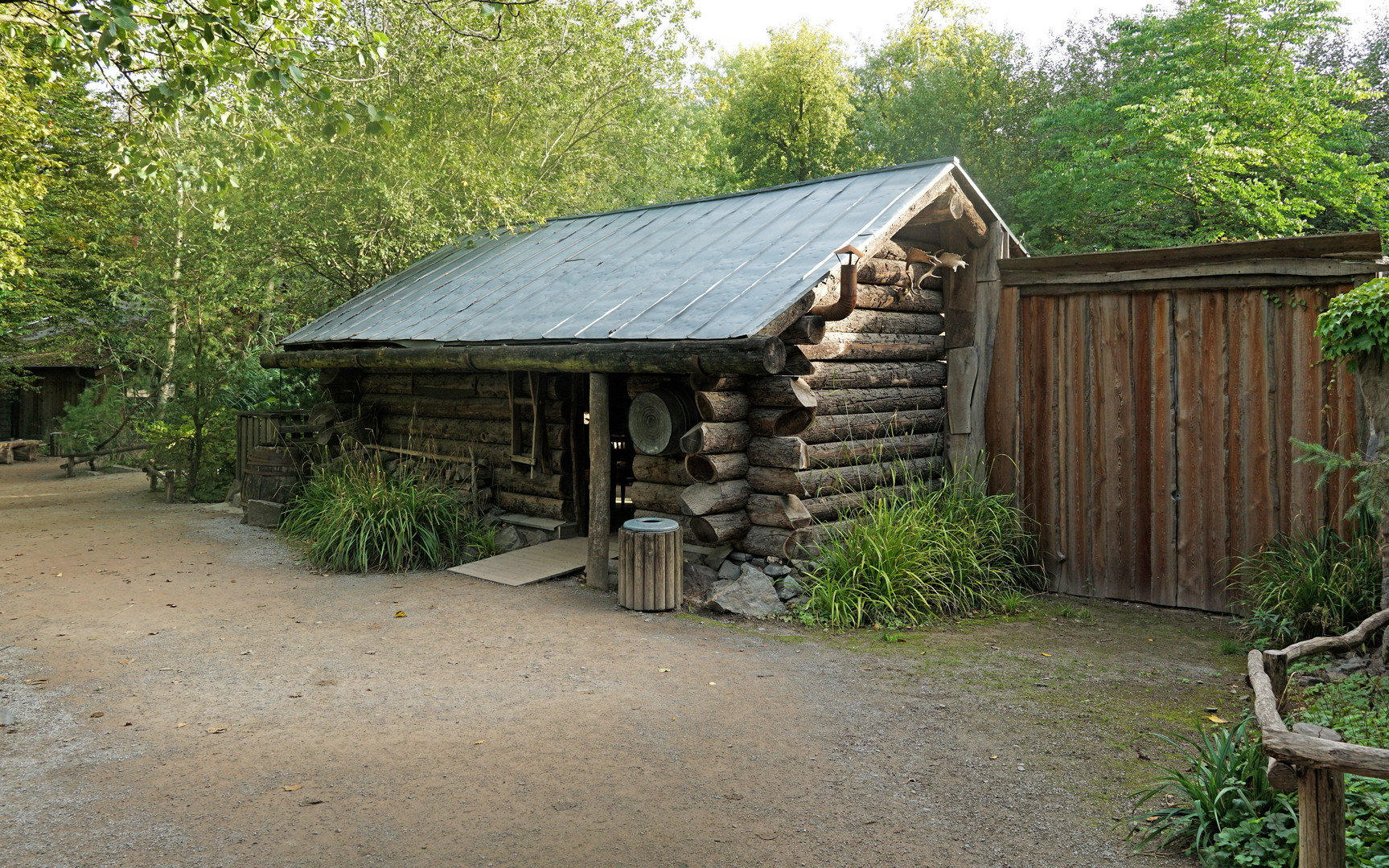 Trapper und Fallenstellerhütte