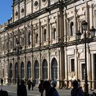 Trasera del Ayuntamiento de Sevilla. Plaza de San Francisco.