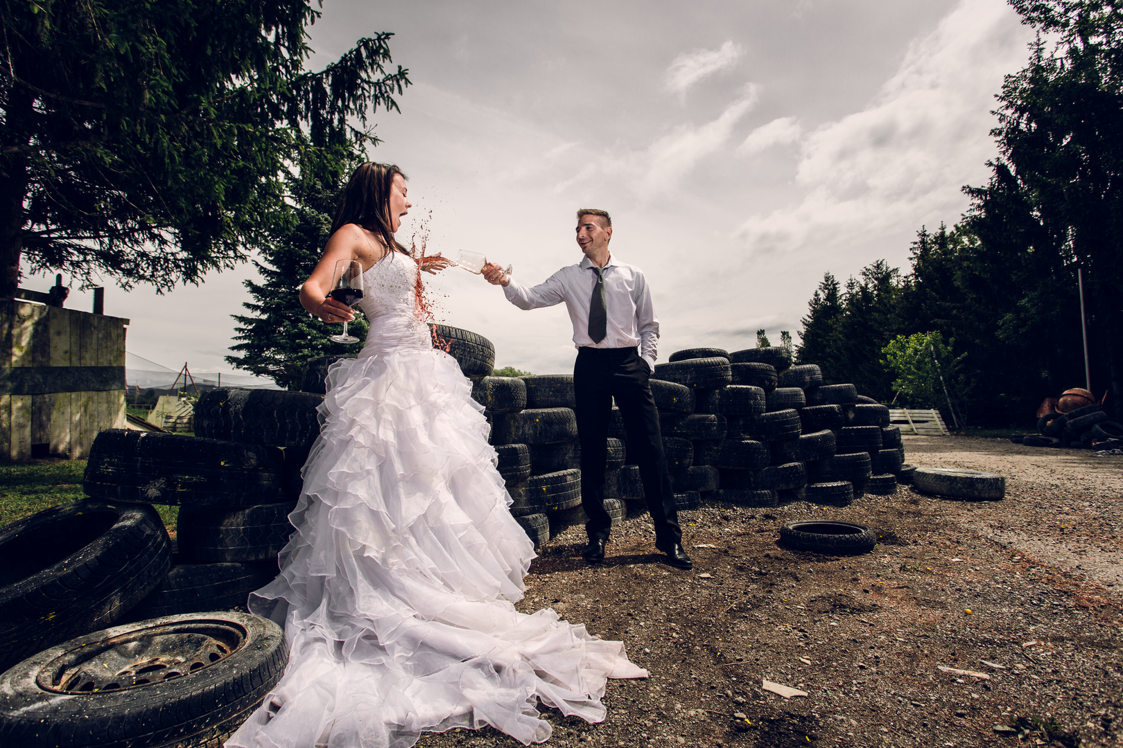 Trash the dress