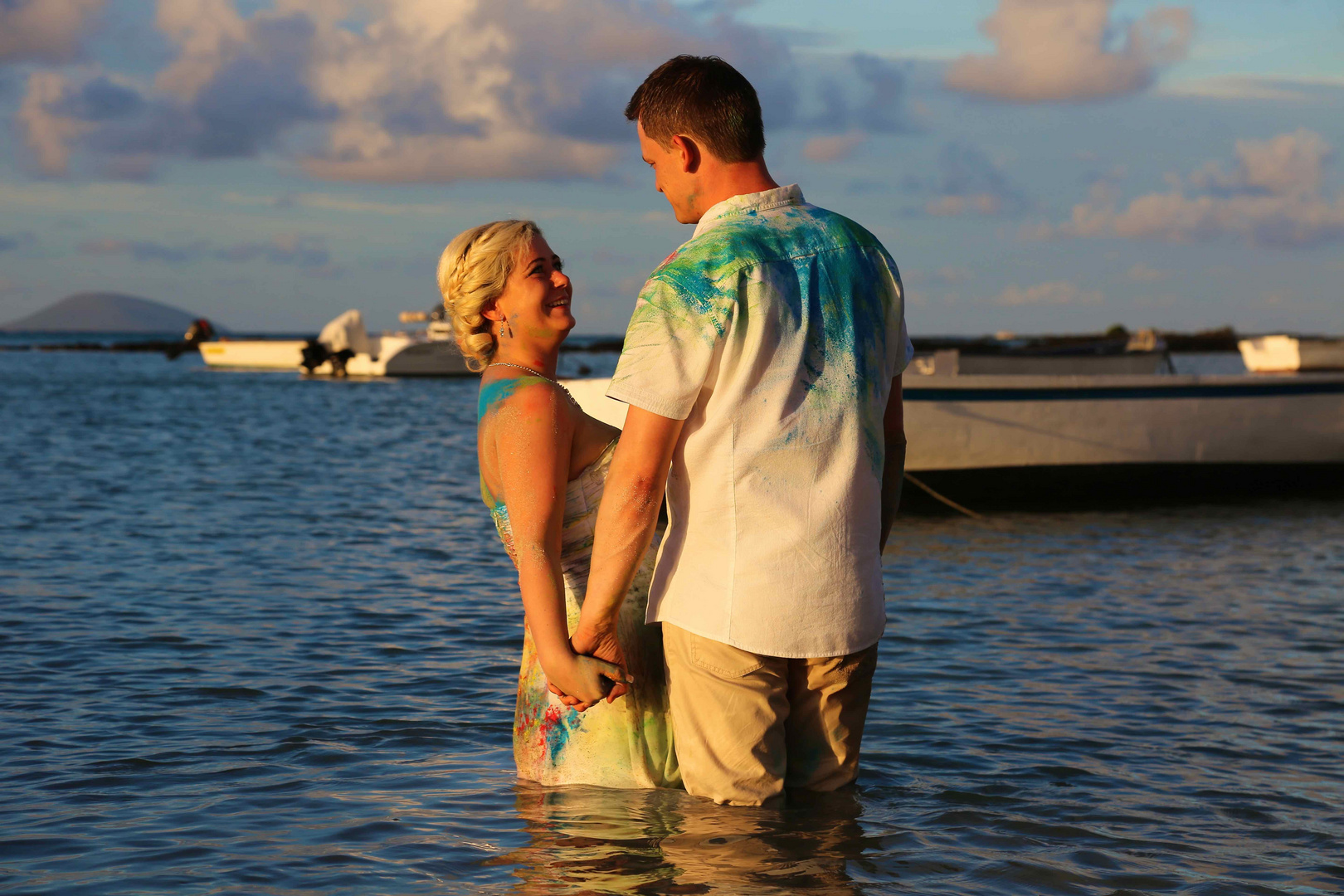 Trash the Dress auf Mauritius