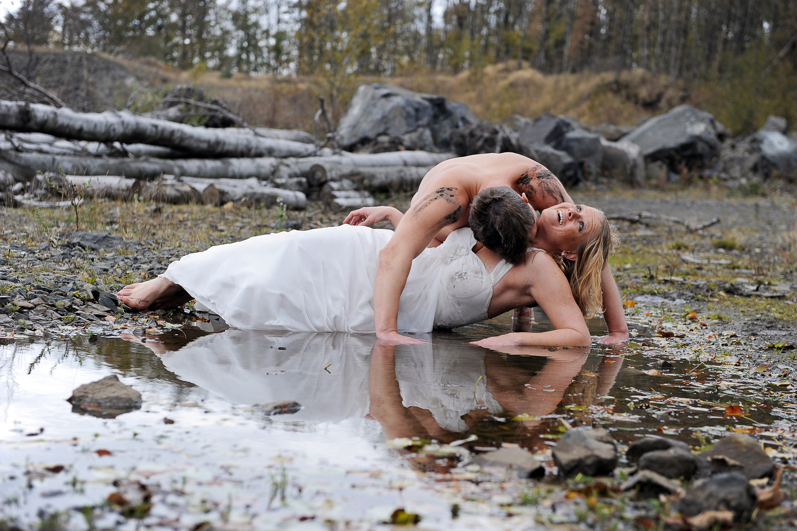 Trash the dress by Foto Fay