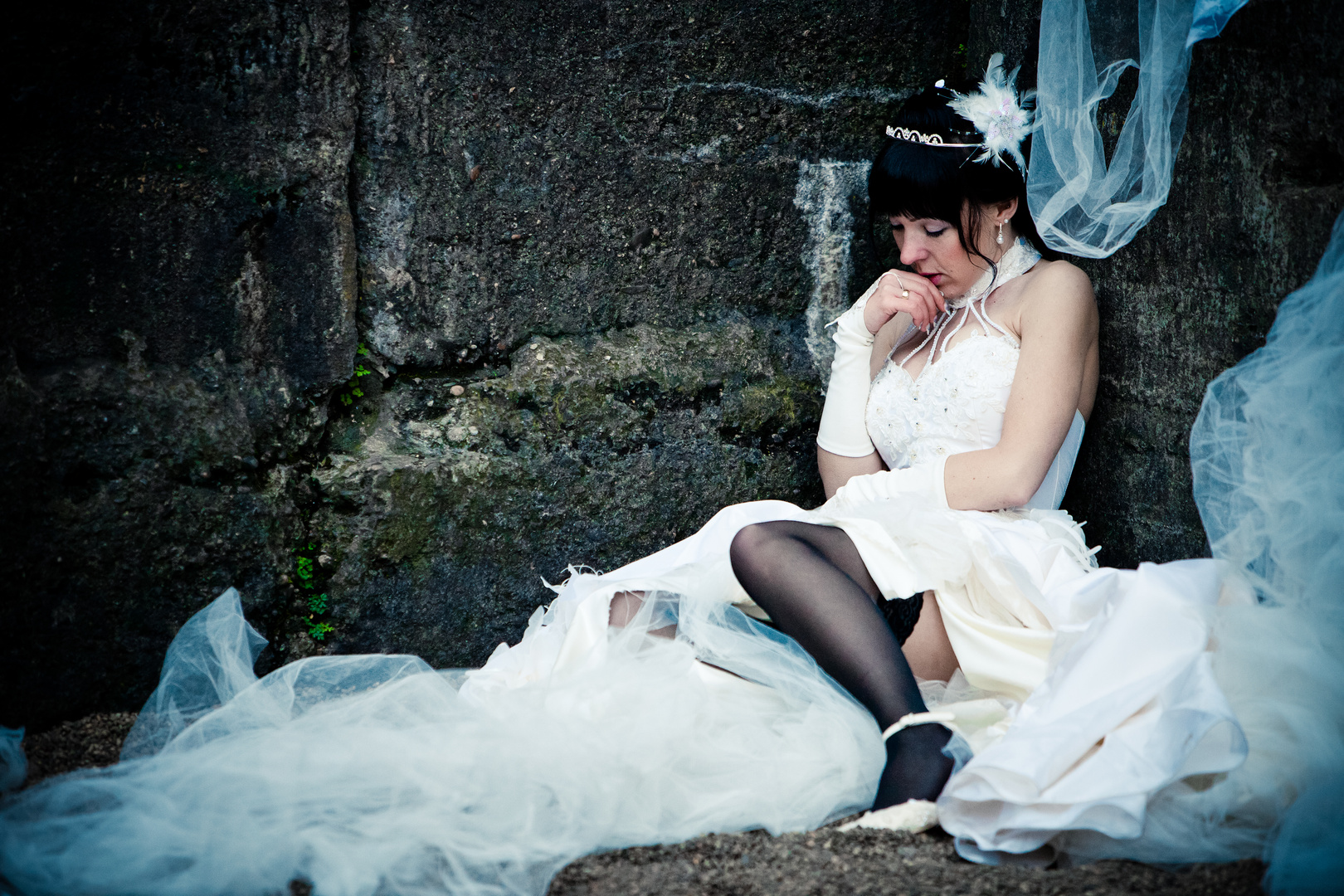 Trash the dress.......