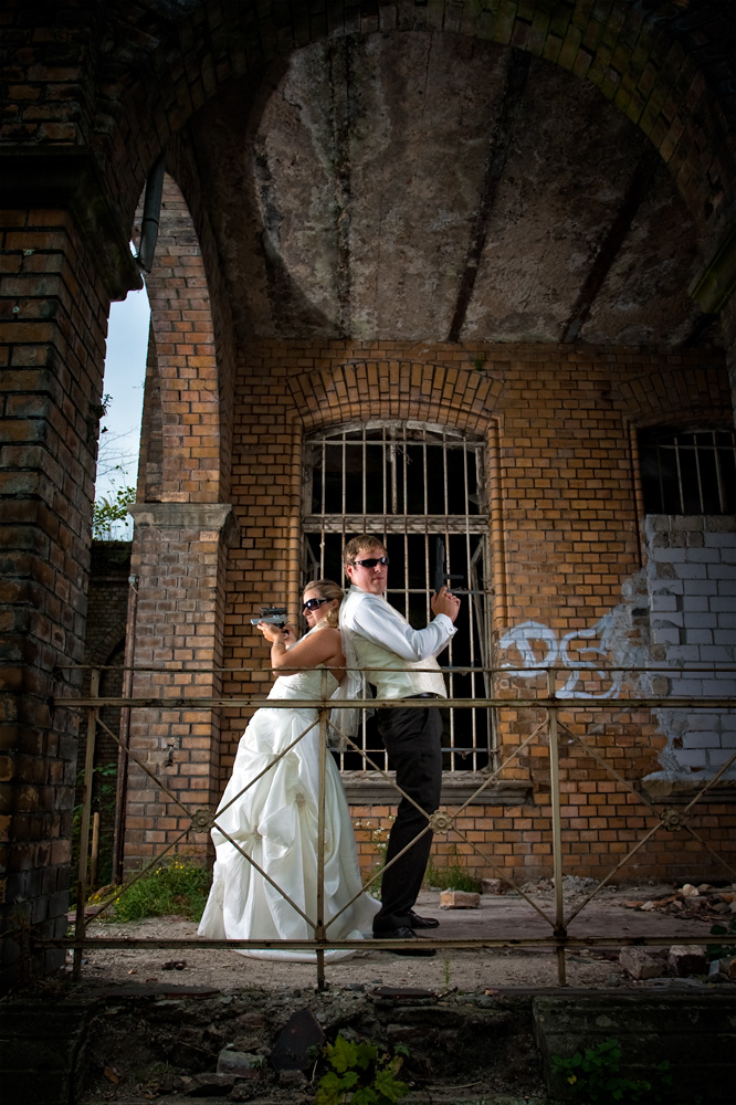 Trash the dress mit Jenny & Torben