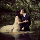 Trash the dress... water session