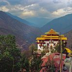 Trashigang Dzong in eastern Bhutan