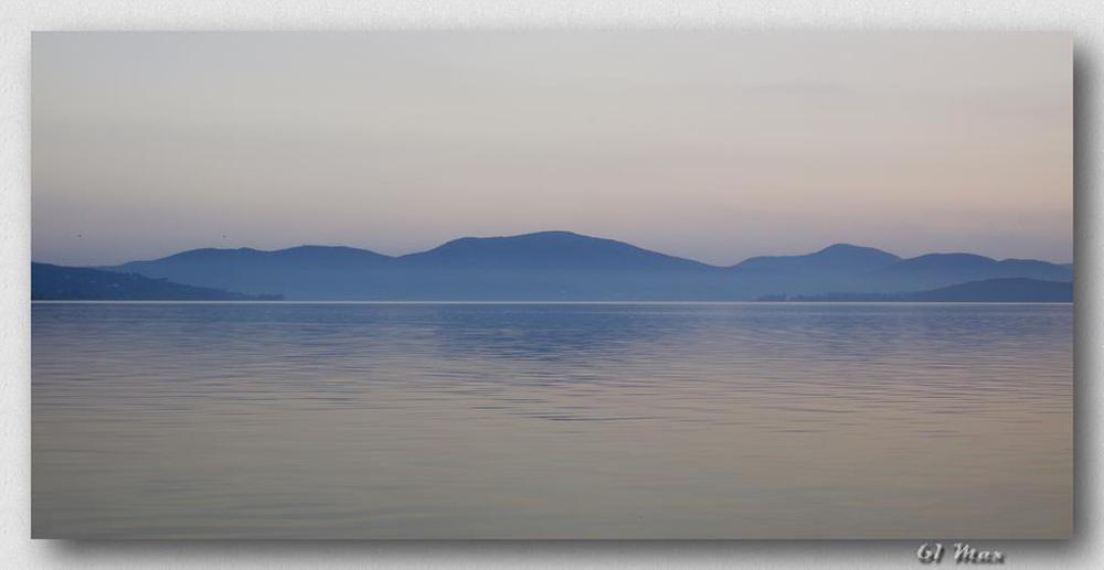 Trasimeno al tramonto