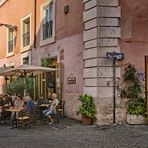 Trastevere Roma  la vita è bella