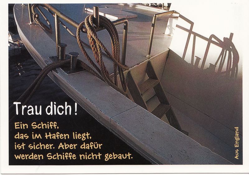 Trau dich! Foto & Bild karten und kalender, spezial Bilder auf
