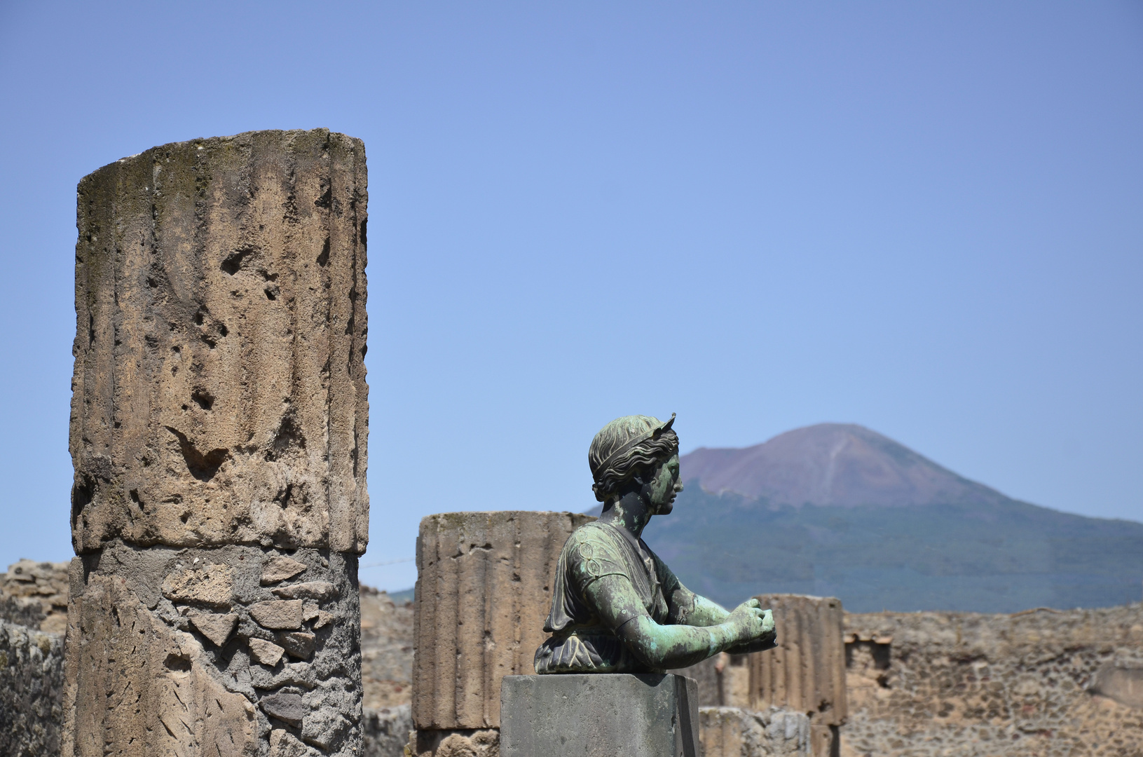 Trauer in Pompeji