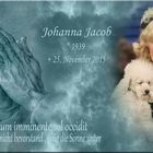 Trauer um Johanna