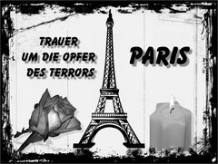 Trauer um Paris 13.11.2015