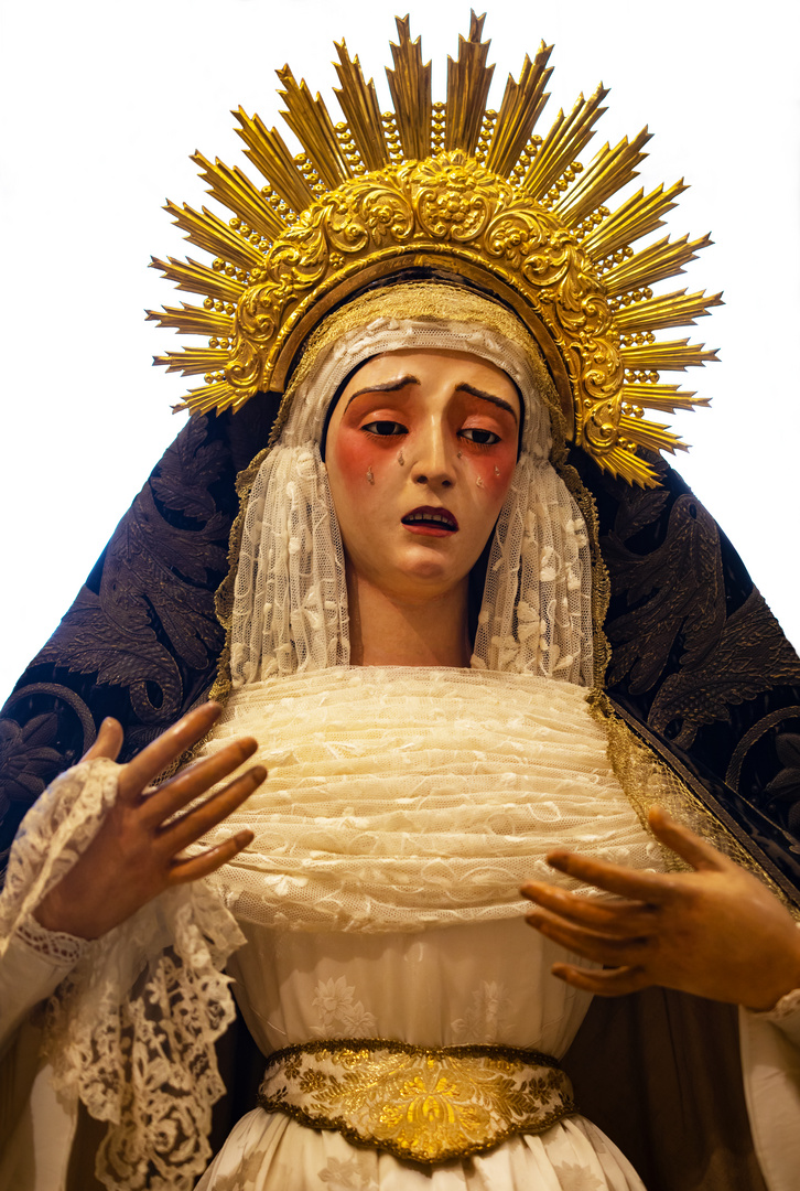 Trauernde Maria in Sevilla