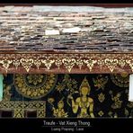 Traufe - Vat Xieng Thong