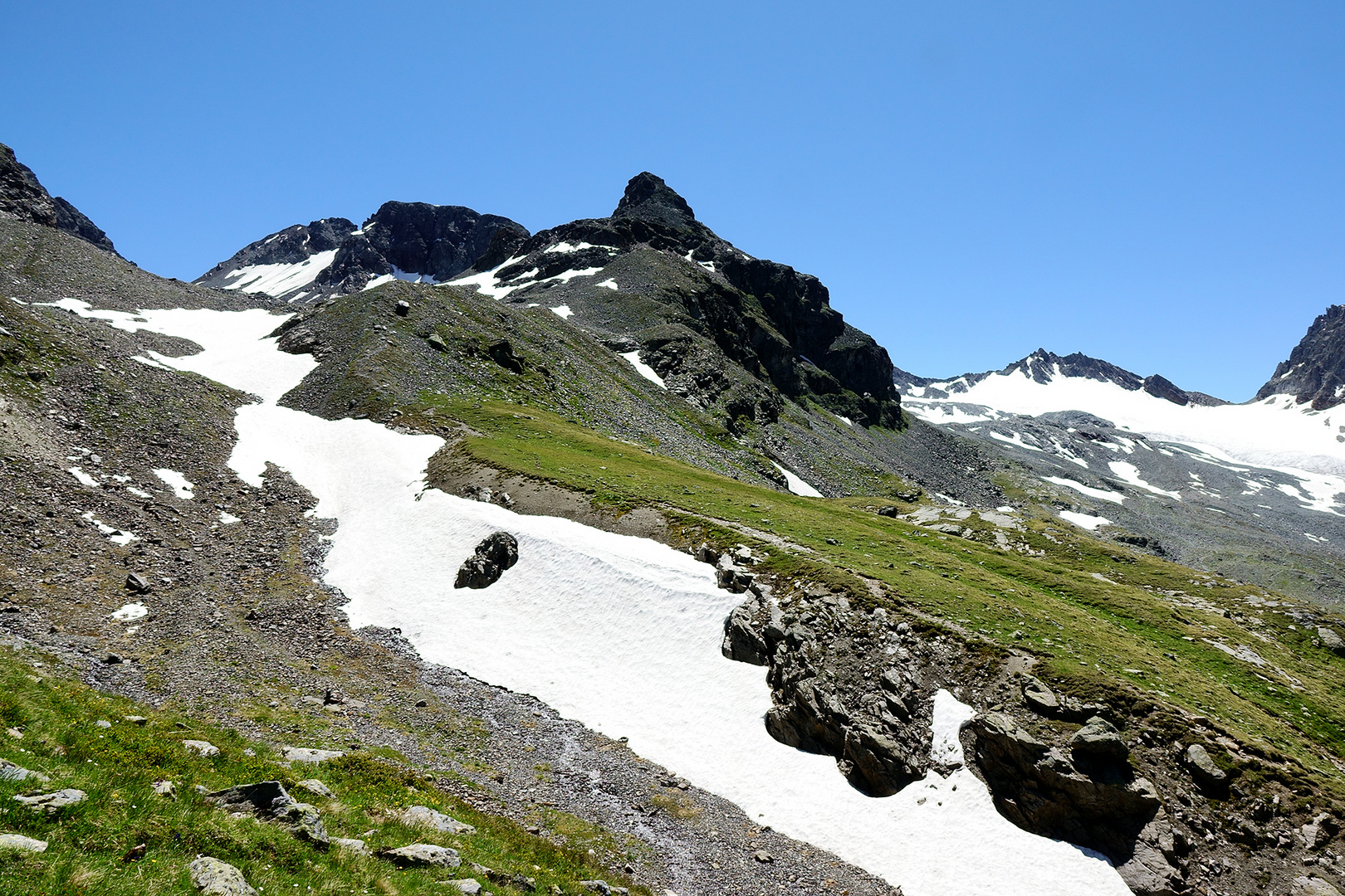 Traum Berge und Traum Wetter